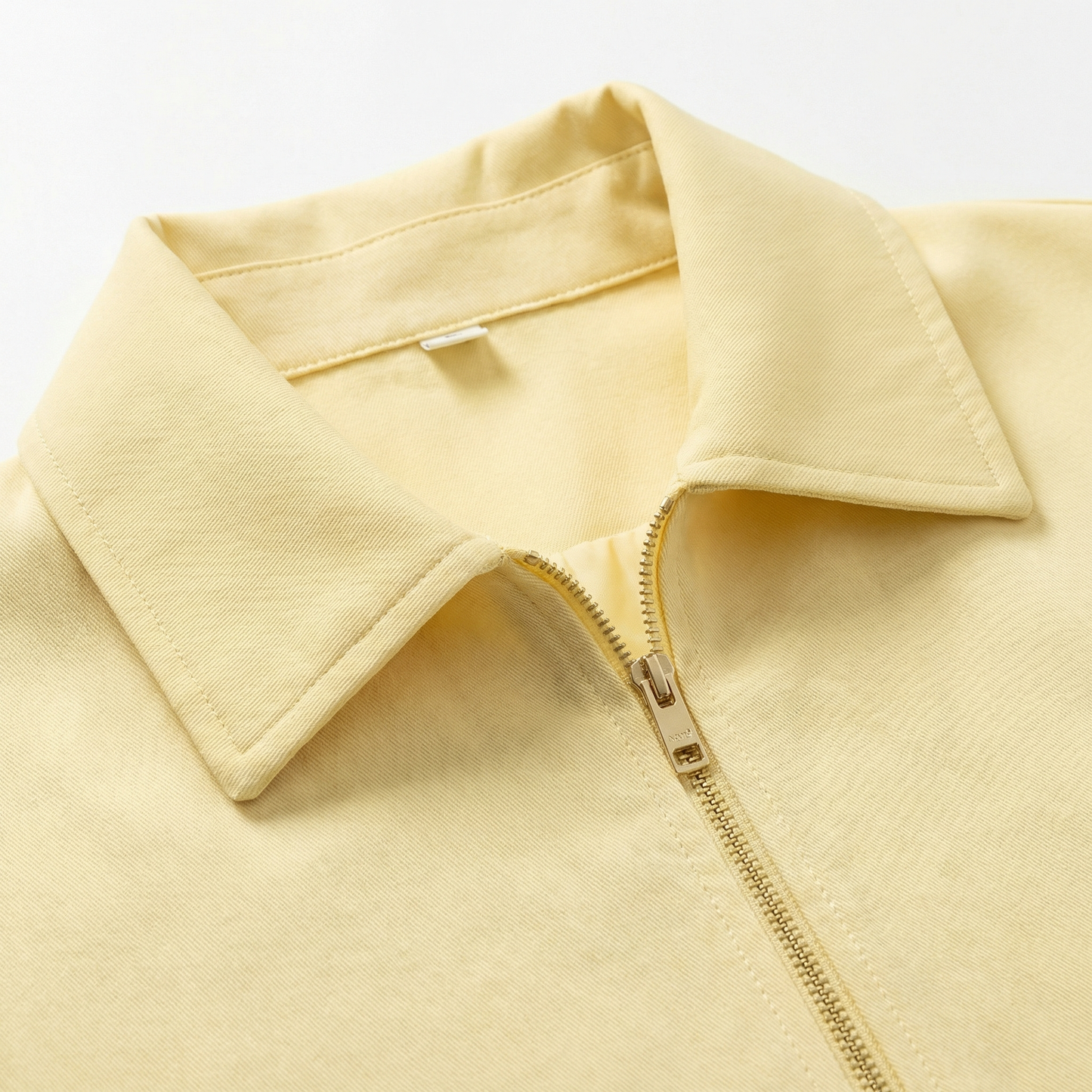 Women’s Spring Jacket – Short Sleeve Zip Jacket – Lightweight Cropped Outerwear in Light Yellow Black Burgundy and White